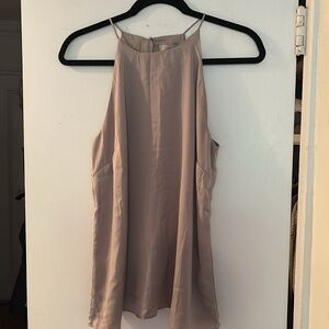 H&M Blue Sleeveless Blouse